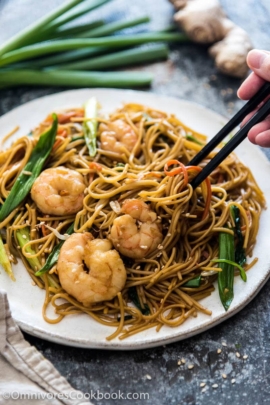 These fried noodles are loaded with vegetables, and burst with flavor. It’s a quick and healthy one-pot meal you can prep and cook in 20 minutes.