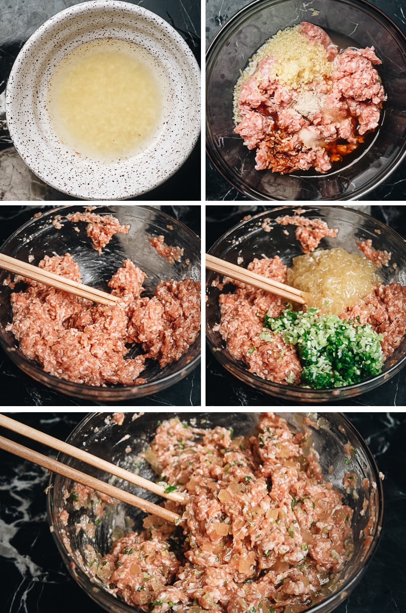 How to make soup dumpling filling