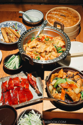 Chinese food at O Mandarin